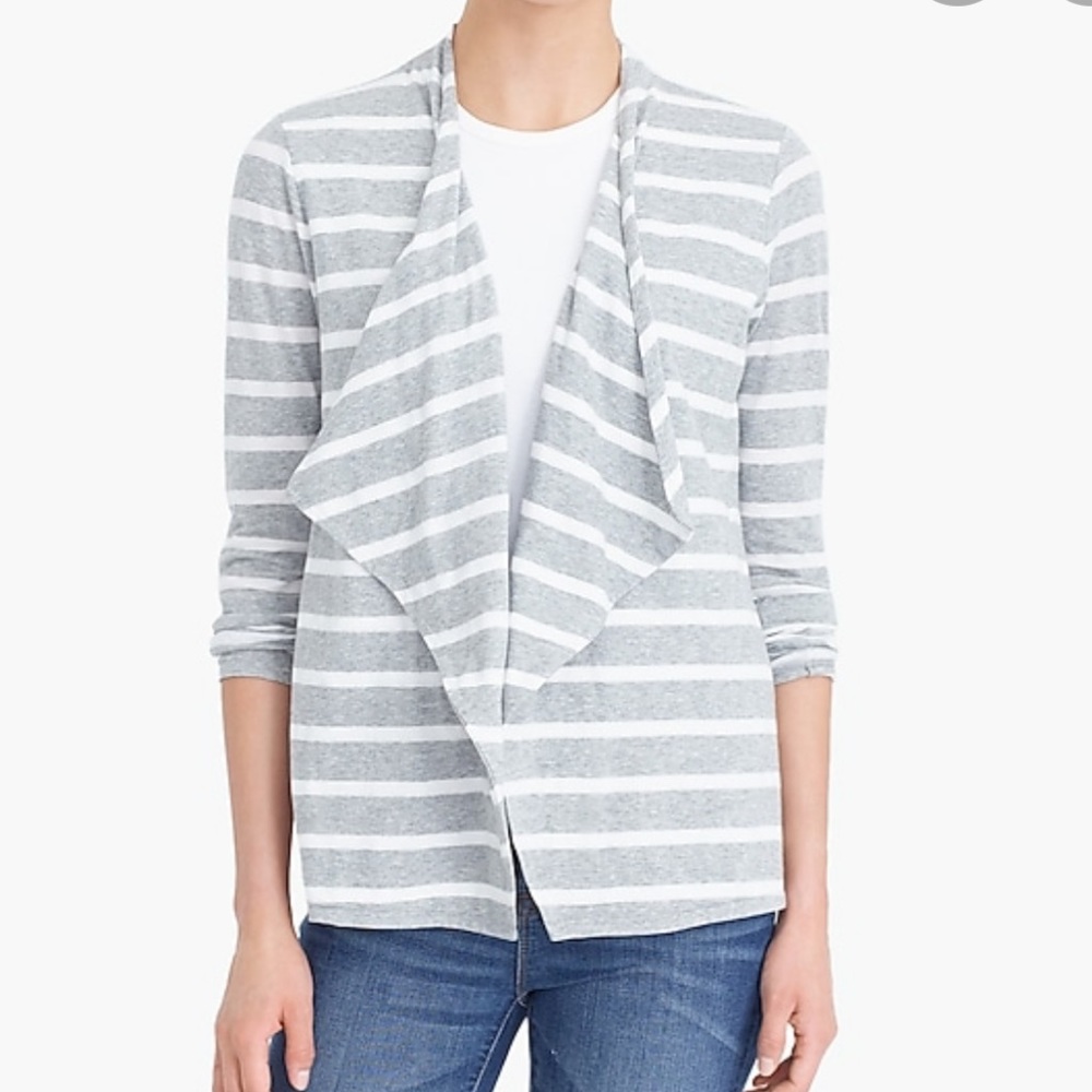 J.Crew Always Cascading Cardigan